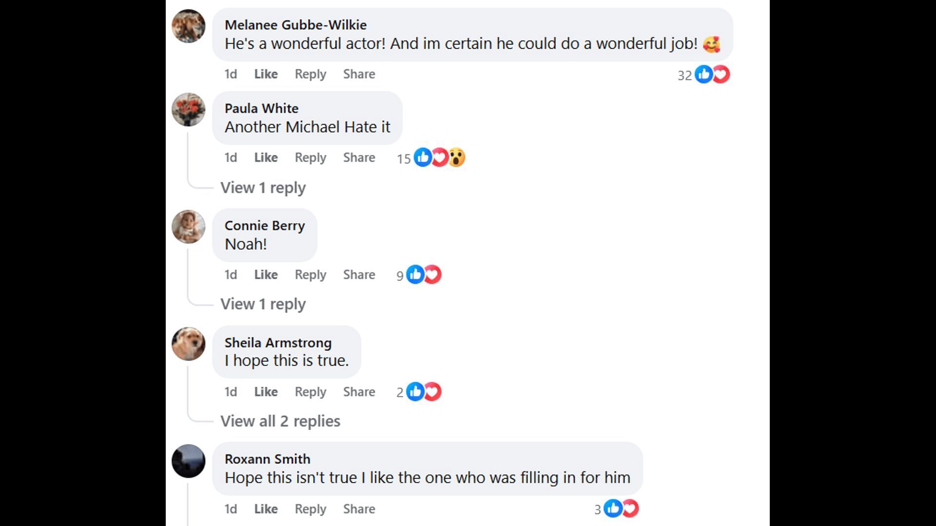 More fan reactions sharing the same sentiments (Image via Facebook/General Hospital Fans - Official)